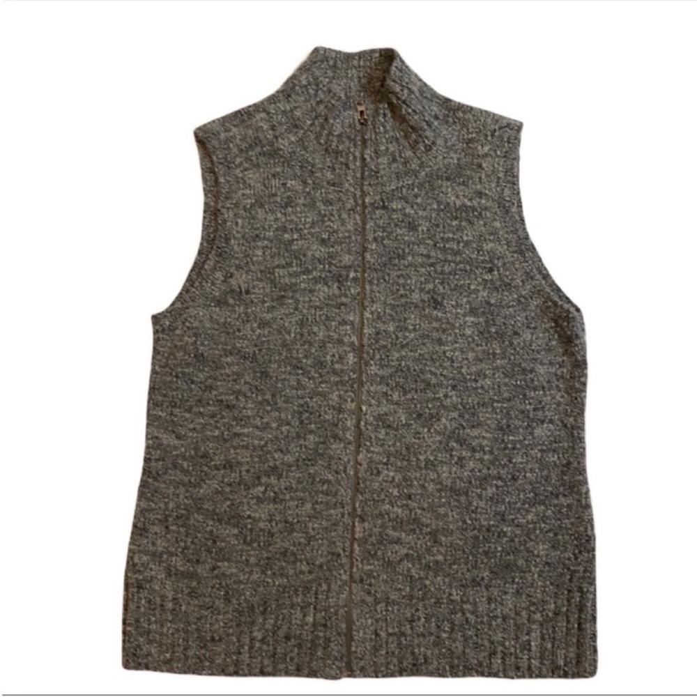 J. Jill Wool Blend Knit Vest